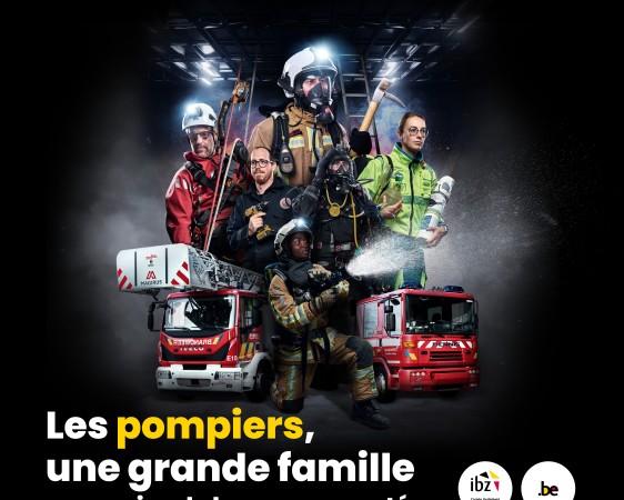 Les pompiers une grande famille