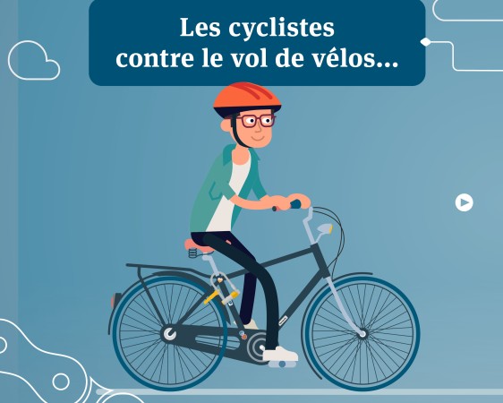 Les cyclistes contre le vol de vélos
