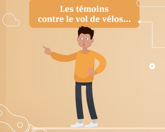 Les témoins dcontre le vol de vélos