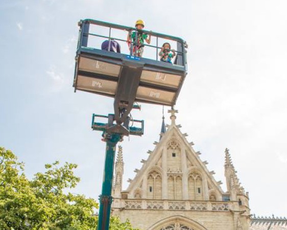 21 juillet 2016 : défilé à la Place des palais & Village Sécurité IBZ