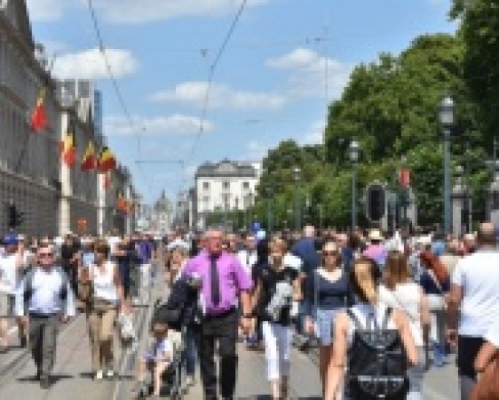 Fiers de servir à la Fête nationale du 21 juillet 2017