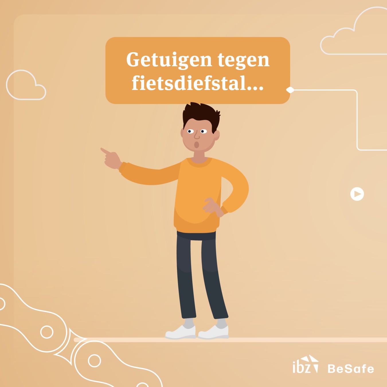 De getuigen tegen fietsdiefstal